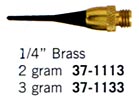 1/4" add-a-grams brass