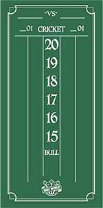 Small-Mini Cricketeer Chalk Scoreboard