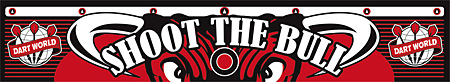 Dart World Shoot the Bull Vinyl Throw Line