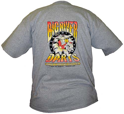 eDarts t-shirt : Back View