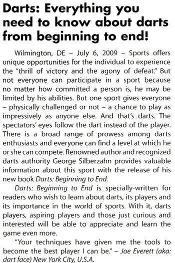 Dart beginning to end - Book by George Silberzahn