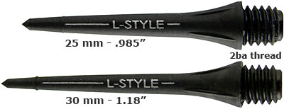 Japanese Hard Lip Points - 25mm or 30mm