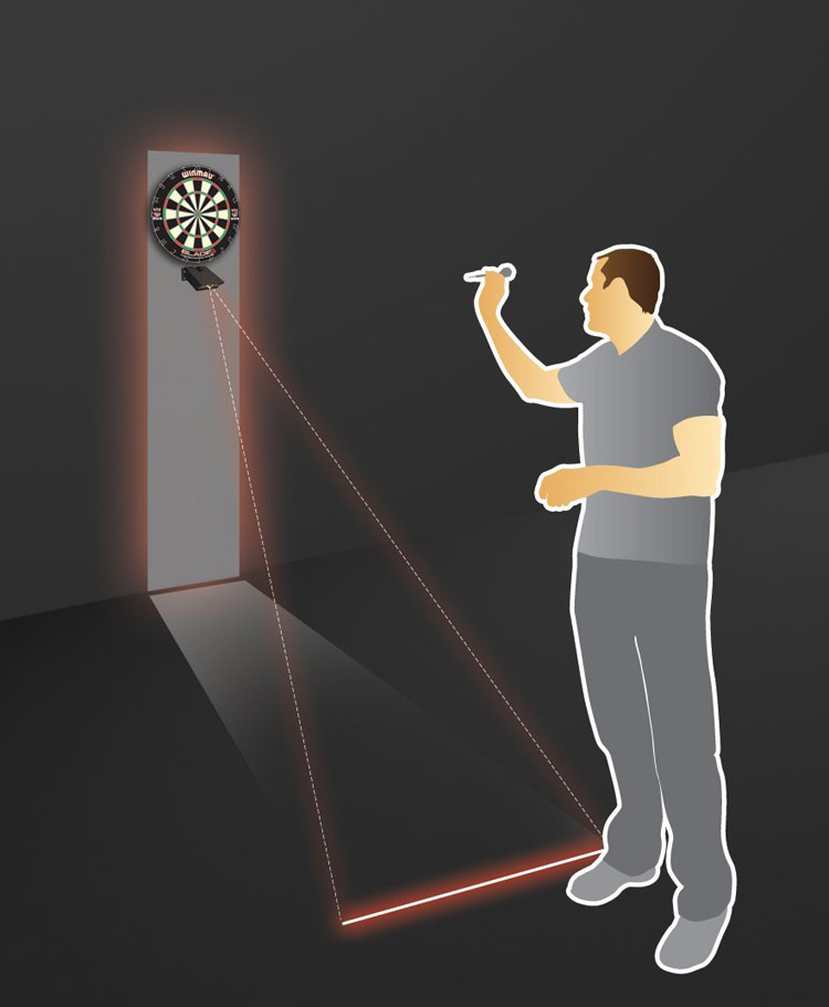 Winmau Laser Oche Throw Line Emulator