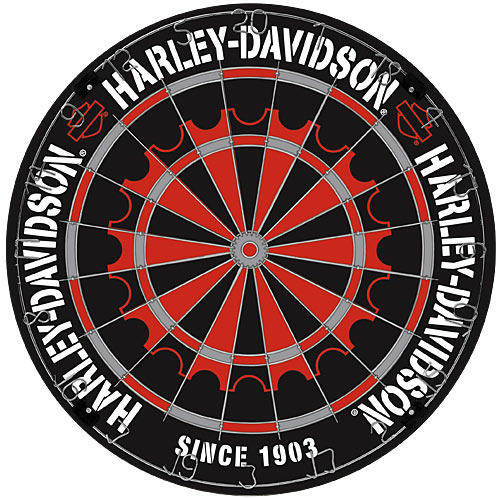 Harley Sprocket dartboard