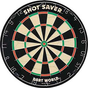 Shot Saver dartboard