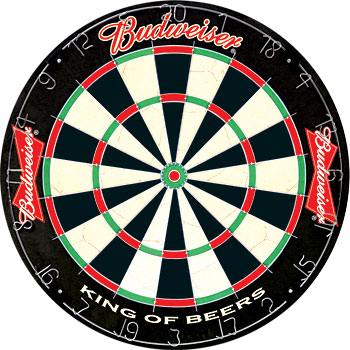 Budweiser Bow Tie Premium dartboard