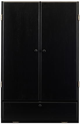 black cabinet