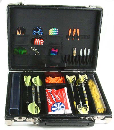 inside the Sentinel  dart case