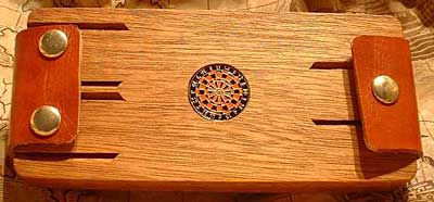 Mahogany dart case... Click to enlarge!