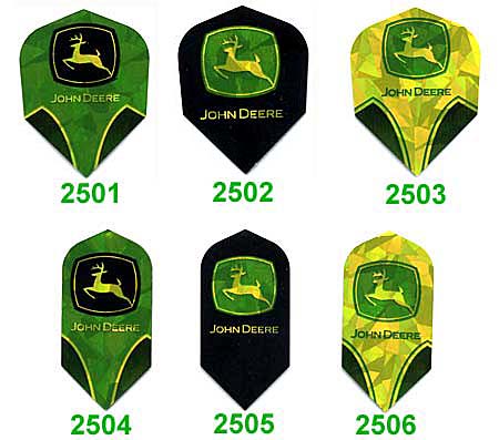 John Deere Glitter Flights