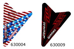 Arrowhead dart flights