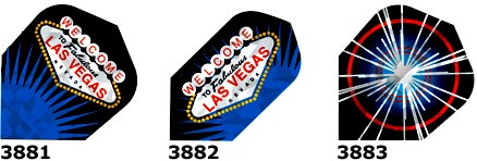 Las Vegas sign, star burst