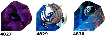 wild horse, mustang, porpoise, dolphin, man in moon
