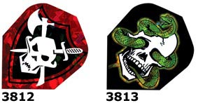 jolly roger skull, skull snake, lens cobra