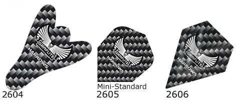 Harrows graflite darts flights
