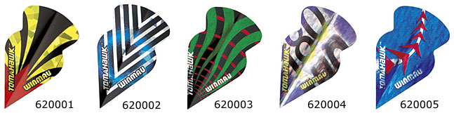 Winmau Tomahawk Slim flights