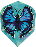 teal butterfly
