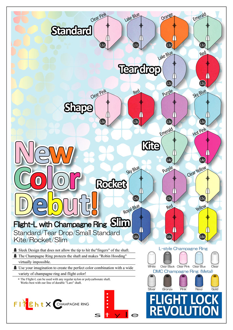 Coming Soon! Champagne Flights in New Shapes and Colors!