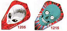 dart flites, mad skull