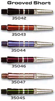 Short Grooved top spins