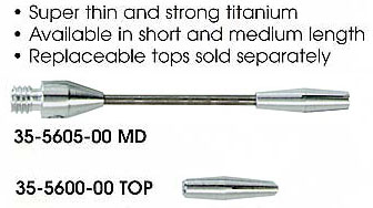 Titanium Darts Shafts