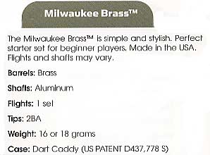 Milwaukee Brass info