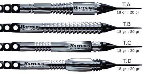 Silver Tungsten Vortex Darts