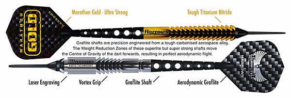 Harrows Vortex Soft-Tip Darts