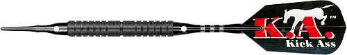 Kick Ass Edge Grips Black Steal