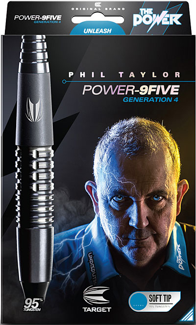 【TARGET POWER 9FIVE PHIL TAYLOR ダーツ G2 Target Japan Phil Taylor Power 9Five 95% Soft Tip Darts