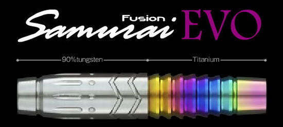 EVO Fusion Samurai Dart Barrels