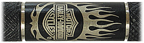 Harley etching
