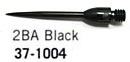 2ba steel points black