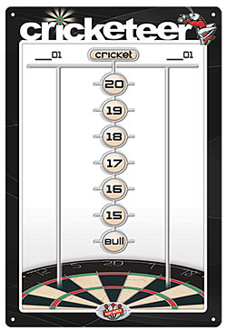 Medium Dart World Dry Erase Scoreboard - 47518