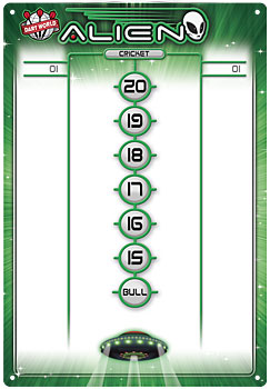 Alien Dry Erase Scoreboard - 47501