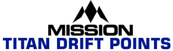 Mission Titan Drift 50ct White Soft Tip Points