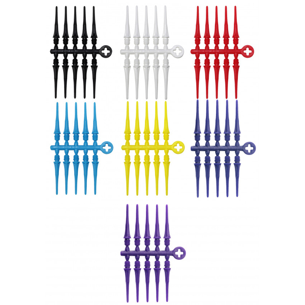 Soft Tip Dart Points Cosmo Fit Point Plus Softip 50 Plastic Tips 2ba 