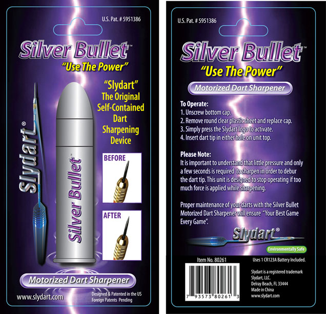 Silver Bullet dart Sharpener