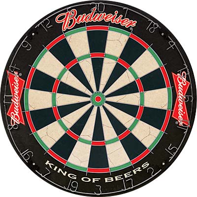 Budweiser Bowtie Dartboard - 92273