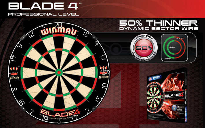 Winmau Blade 4 Professional bristle dartboard