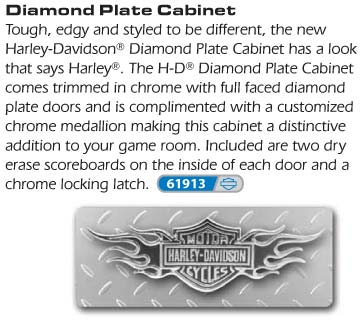 Harley Diamond Plate Cabinet  Info