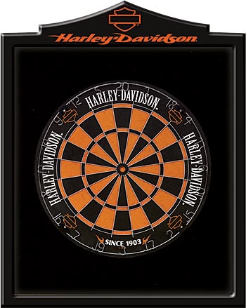 Harley Davidson backboard - black