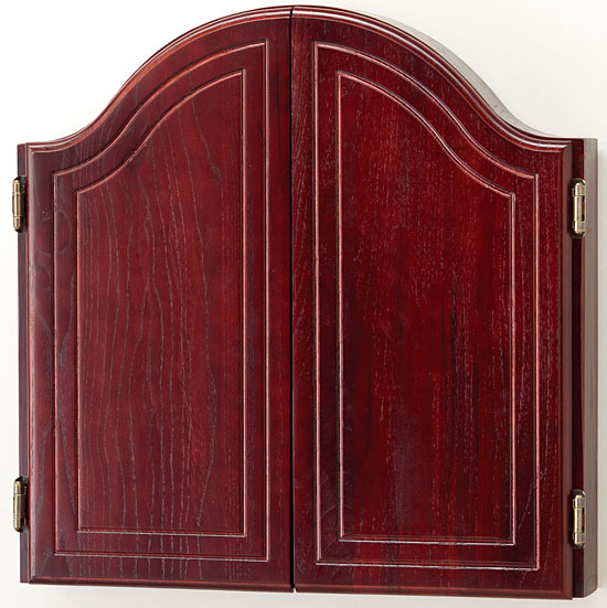 Mahogany Arched Cabinet