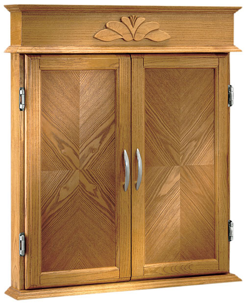 Oak Parquet Dartboard