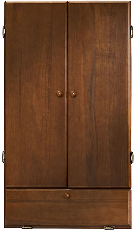 Mahogany Game Room Dartboard cabinet