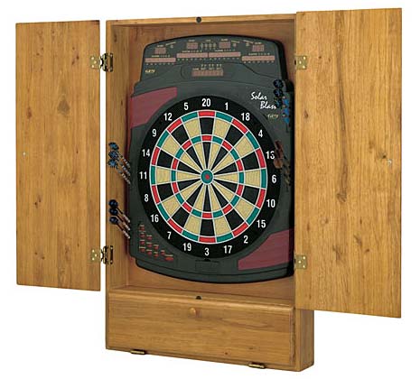 Gameroom Cabinet Oak