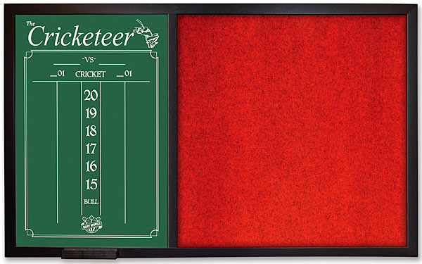 Combo Scoreboard Backboard - Red