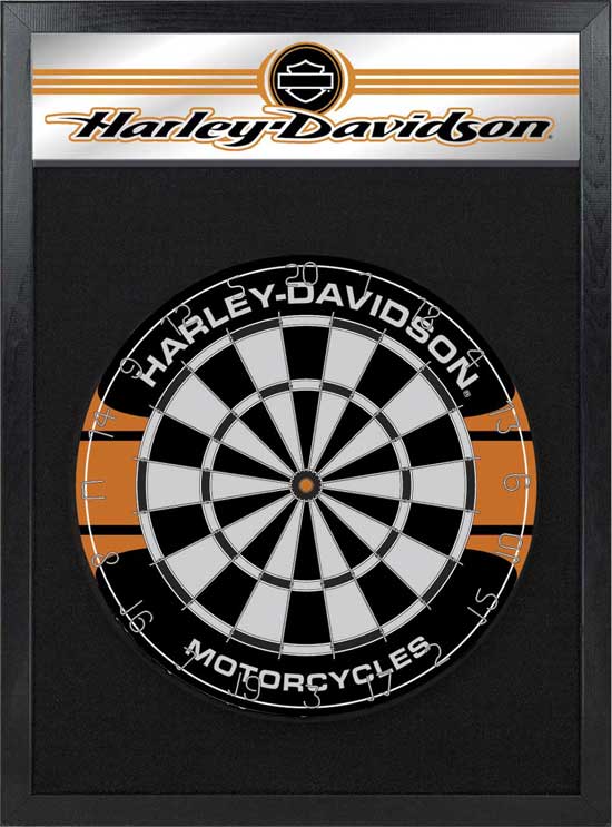 Harley Davidson dartboard Backboard