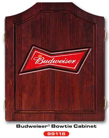Bud Bowtie darts cabinet - 99116
