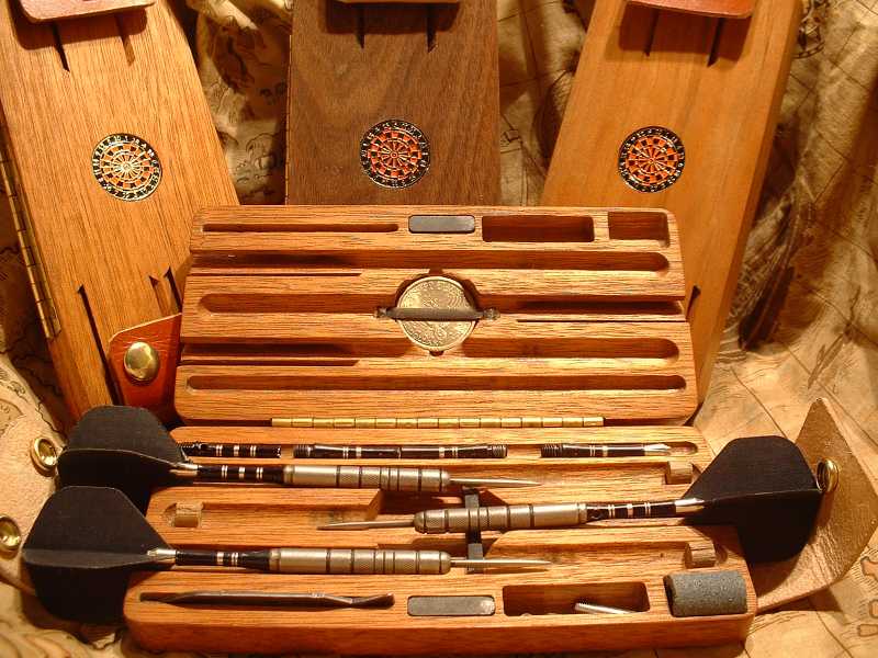 Wooden Dart Cases By Broken Limb